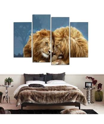 Tableau Peinture Tête de Lion online