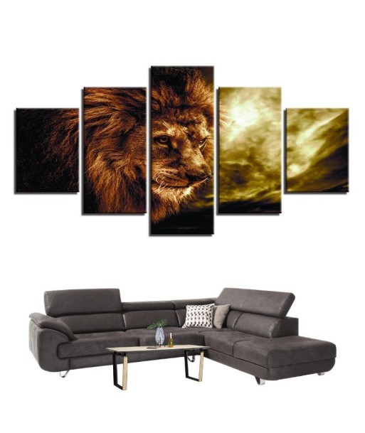 Tableau 3D Lion acheter en ligne