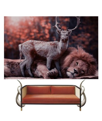 Tableau Lion et Cerf 50-70% off 