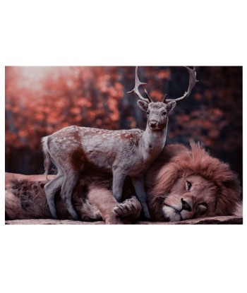 Tableau Lion et Cerf 50-70% off 