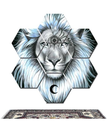 Lion Toile Livraison rapide