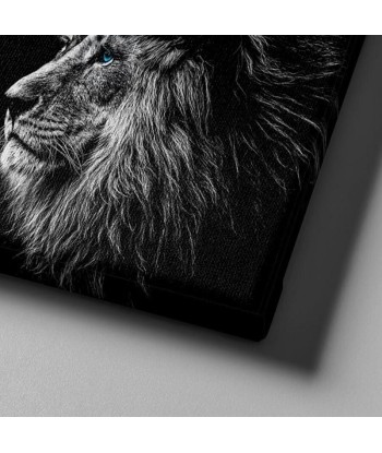 Toile Lion Noir et Blanc à prix réduit toute l'année