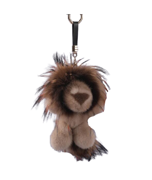 Porte Clés Lion Peluche Marron la livraison gratuite