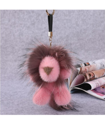 Porte Clés Lion Peluche Rose Faites des économies