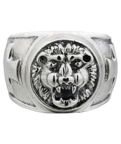 Bague Argent Lion paiement sécurisé