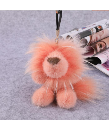 Porte Clés Lion Peluche Baby en linge