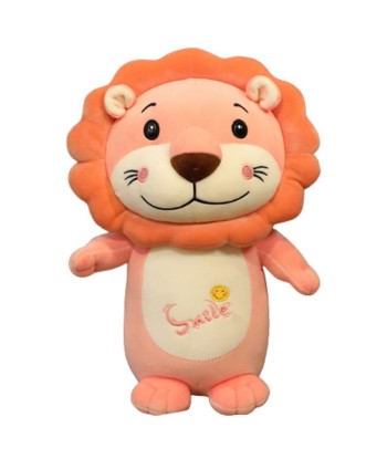 Doudou Lion Rose de la marque