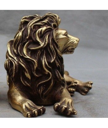 Statuette Lion En Bronze paiement sécurisé