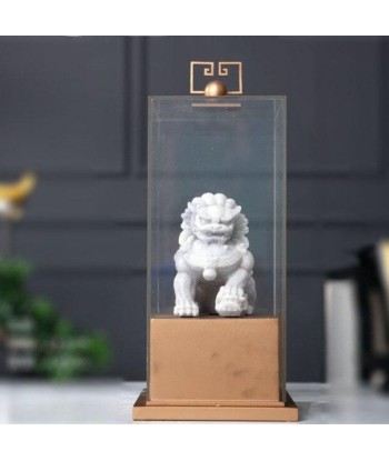 Lion BlancStatue Design Le MVP de beaucoup