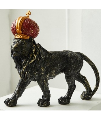 Statue LionNoir Design meilleur choix