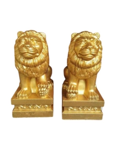 Lion Figurine Statue de pas cher