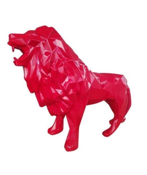 Statue Lion RougeRugissant prix