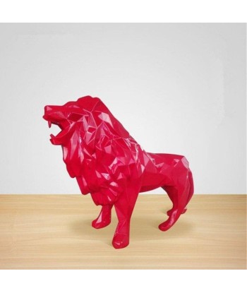 Statue Lion RougeRugissant prix