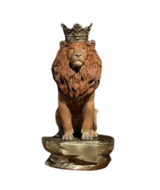 Statuette Lion Roi vous aussi creer 