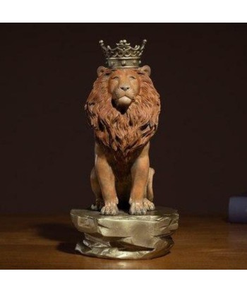 Statuette Lion Roi vous aussi creer 