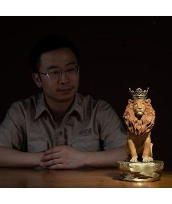 Statuette Lion Roi vous aussi creer 