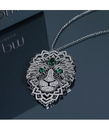 Pendentif Acier Tete De Lion online