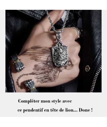 Pendentif Tete De Lion (Argent) s'inspire de l'anatomie humaine