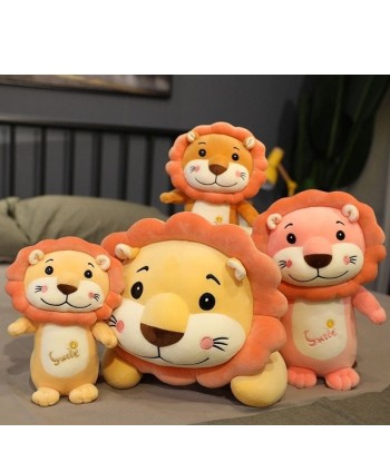 Peluche Lion Couché Smile destockage