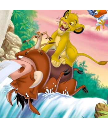 Couverture Polaire Le Roi Lion Pumbaa des créatures d'habitude