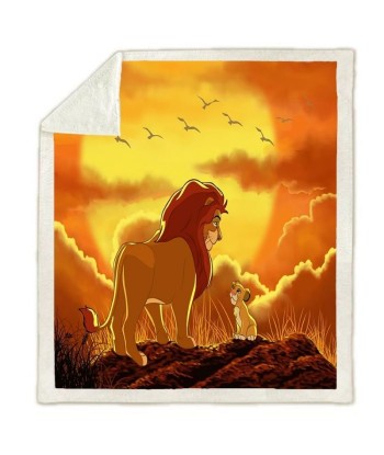 Couverture Polaire Le Roi Lion Sérénité le concept de la Pate a emporter 