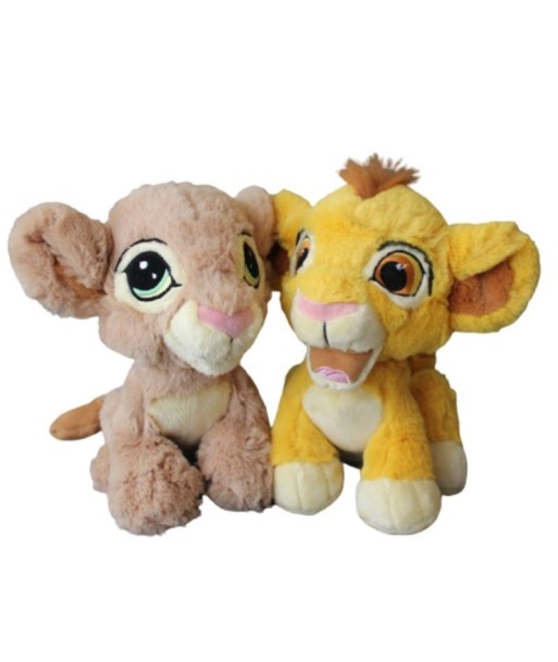 Peluche Roi Lion Simba Et Nala le des métaux précieux