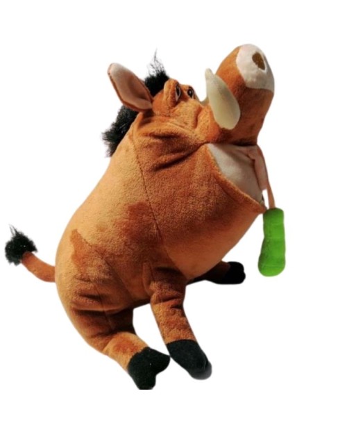 Peluche Le Roi Lion Pumbaa Larve le concept de la Pate a emporter 