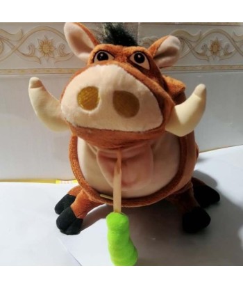 Peluche Le Roi Lion Pumbaa Larve le concept de la Pate a emporter 