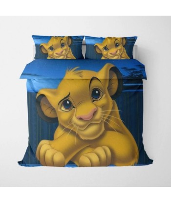 Housse de Couette Roi Lion Simba Jaune Par le système avancé 