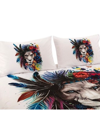 Housse de couette Lion Multicolore vente chaude votre 