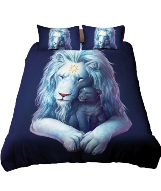 Housse de Couette Lion Soleil et Lune des créatures d'habitude