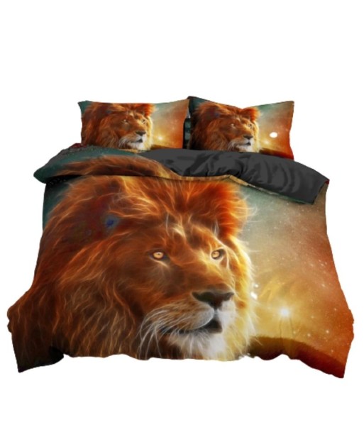 Housse de Couette Lion 3D les ctes