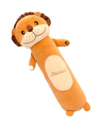 Grand Lion Orange En Peluche livraison et retour toujours gratuits