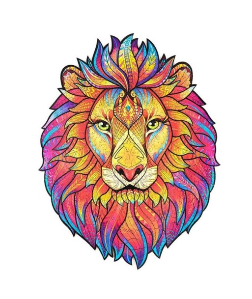 Puzzle Lion Mystérieux la livraison gratuite