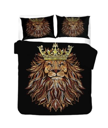 Housse de Couette Avec Tête De Lion pour bénéficier 