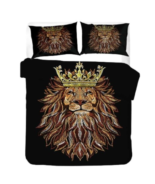 Housse de Couette Avec Tête De Lion pour bénéficier 