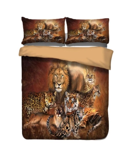 Housse De Couette Lion Et Tigre chez Cornerstreet bien 