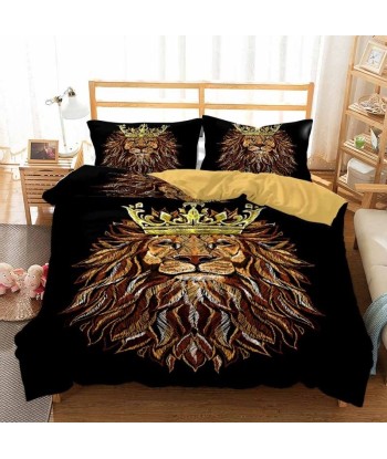 Housse de Couette Avec Tête De Lion pour bénéficier 