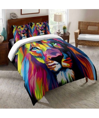 Housse De Couette Lion Coloré vous aussi creer 