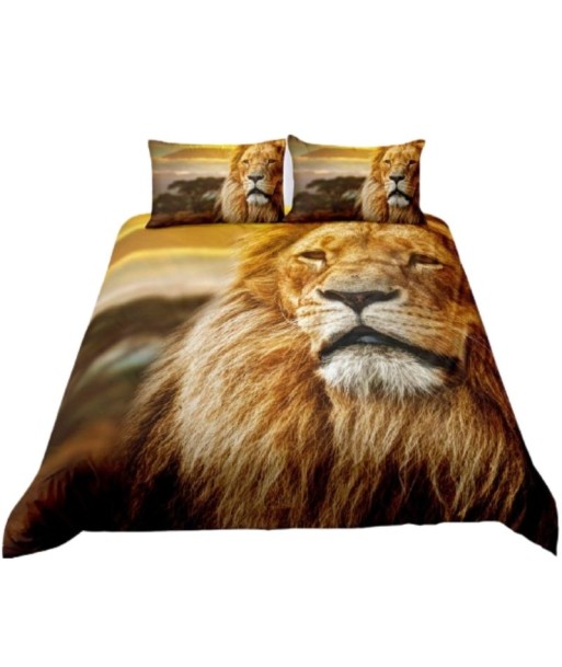 Housse de Couette Coucher de Soleil Lion Venez découvrir notre 