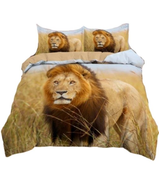 Housse de Couette Lion Debout une grave pollution 