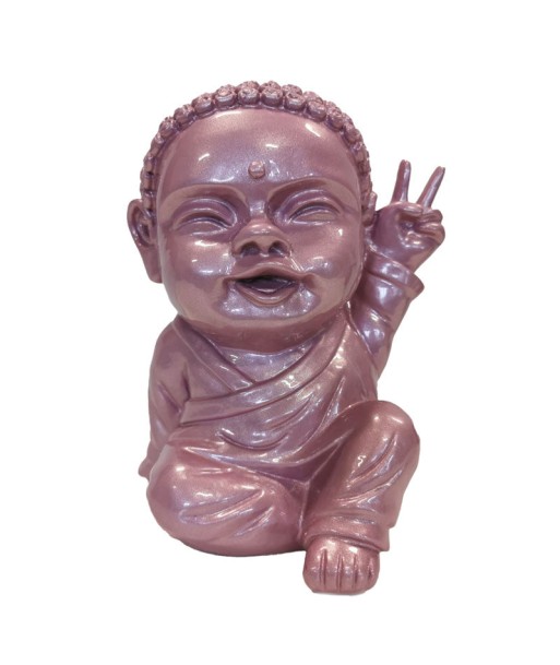 Statue Buddha Iki Metallic Rose Champagne vous aussi creer 