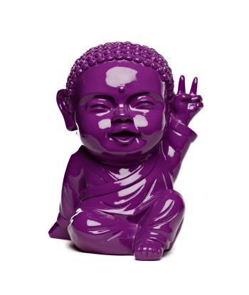 Statue Buddha Iki Glossy Violet Economisez 