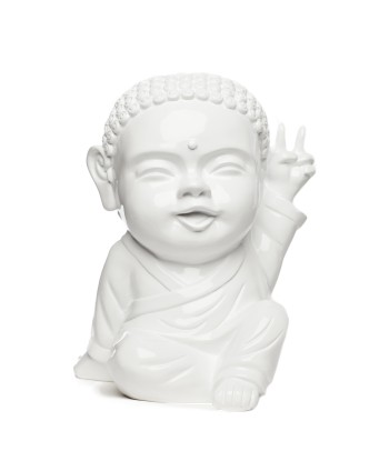 Buddha Iki Glossy Blanc Pure White Dans la société mordern