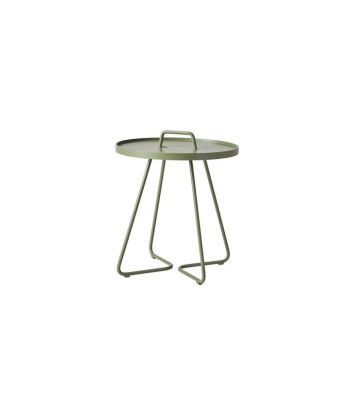 Table d'appoint on-the-move olive ou a consommer sur place