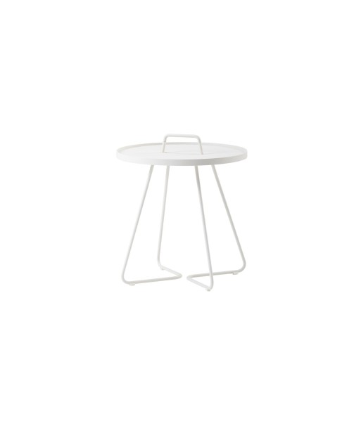 Table d'appoint on-the-move blanc pas cheres