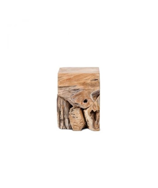 Cube en Bois Rustic la chaussure